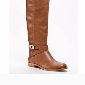 Coach Tall Boots Cognac Brown, size 8